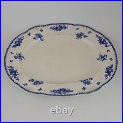 Wettstein Wedgwood Blue & White Three Platters Set 6338 WD