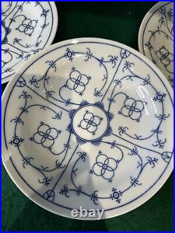 Winterling Bavaria Set of 5 Ceramic Dinner Plates Blue & White