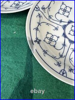 Winterling Bavaria Set of 5 Ceramic Dinner Plates Blue & White