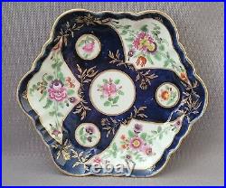 Worcester Hand Painted Flowers Teapot Stand C1770s Rod Jellicoe Collection